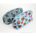 round large cheap personalized cosmetic bag for promotion